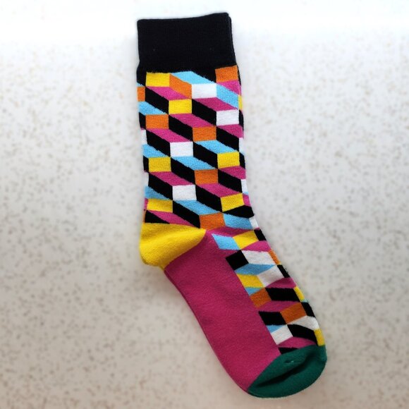 *Free With Purchase* Colorful Unigender Fashion Socks - Picture 2 of 3